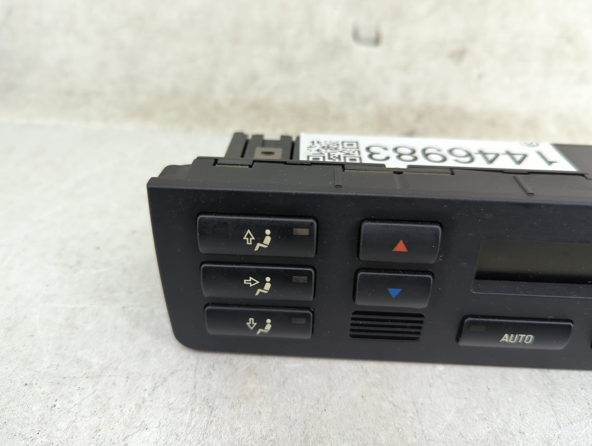 2006 Bmw 325i Climate Control Module Temperature AC/Heater Replacement P/N:64116956319 5HB00887819, EE669T Fits OEM Used Aut