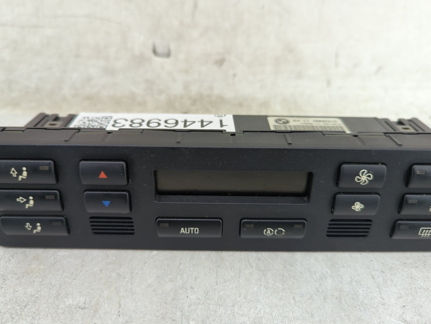 2006 Bmw 325i Climate Control Module Temperature AC/Heater Replacement P/N:64116956319 5HB00887819, EE669T Fits OEM Used Aut