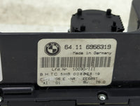 2006 Bmw 325i Climate Control Module Temperature AC/Heater Replacement P/N:64116956319 5HB00887819, EE669T Fits OEM Used Aut