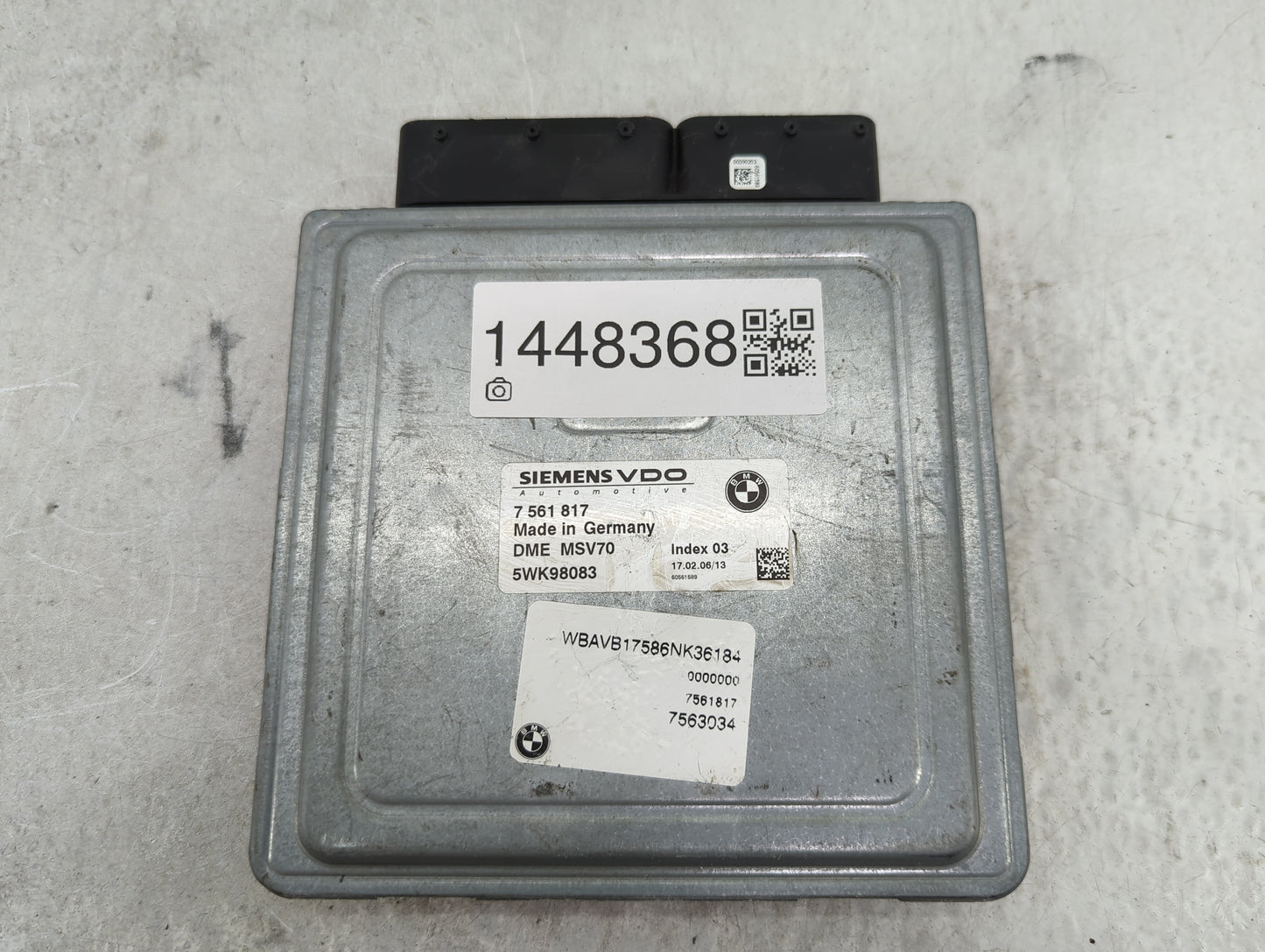 2006-2006 Bmw 325i Body Control Module Bcm Inner Cabin Fuse Box - Oemusedautoparts1.com