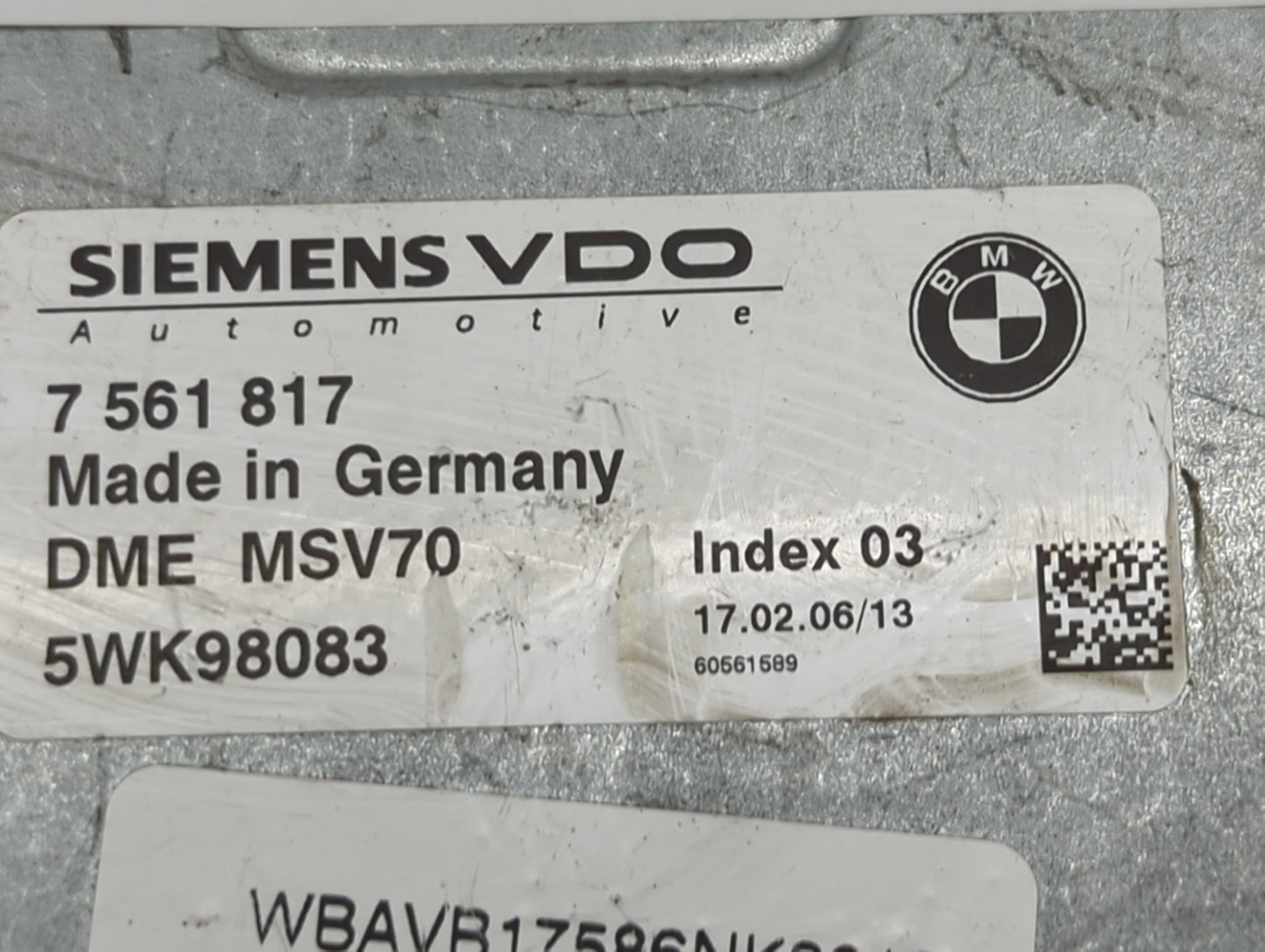 2006-2006 Bmw 325i Body Control Module Bcm Inner Cabin Fuse Box - Oemusedautoparts1.com