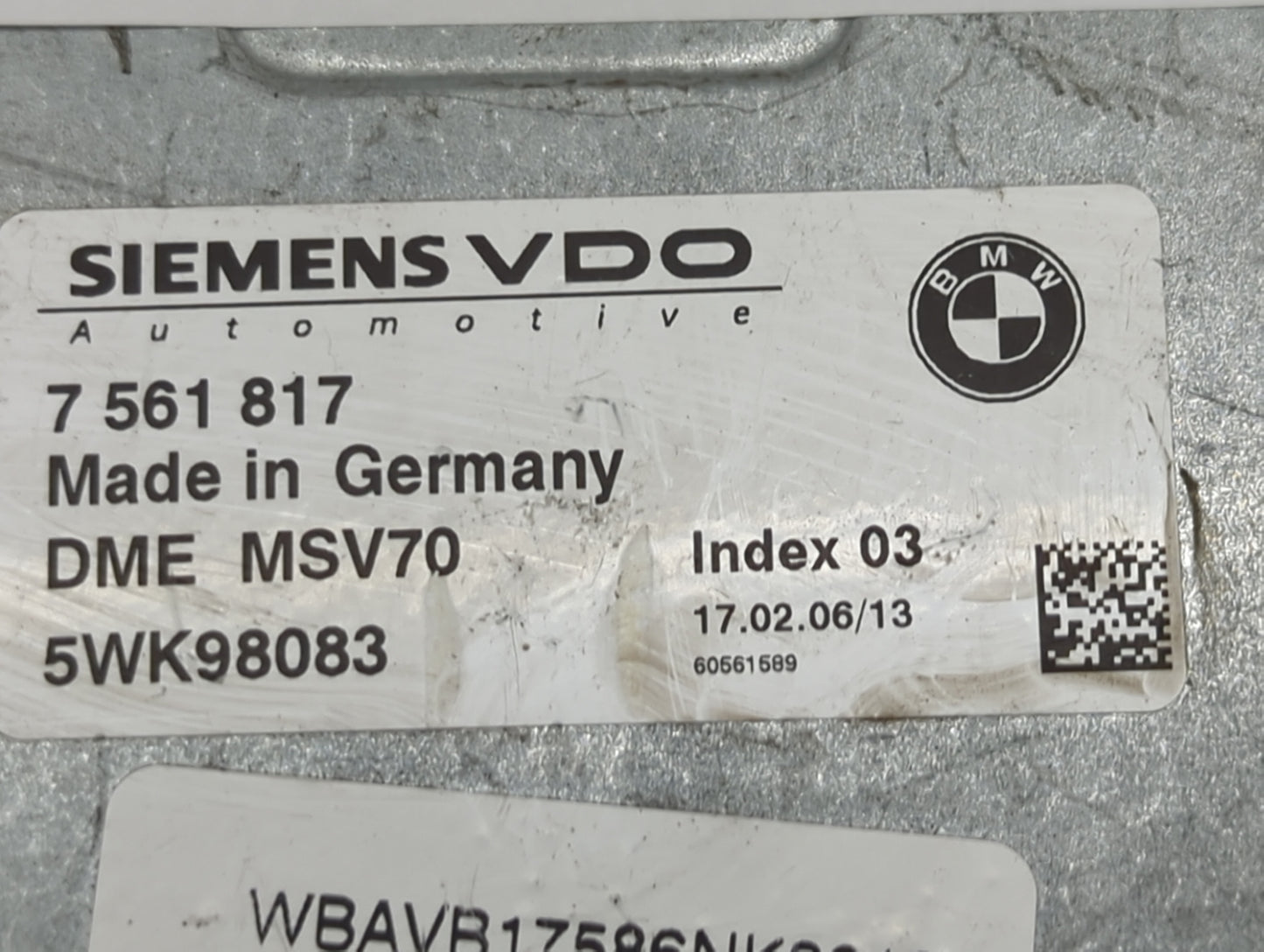 2006-2006 Bmw 325i Body Control Module Bcm Inner Cabin Fuse Box - Oemusedautoparts1.com