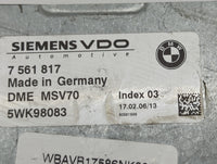 2006-2006 Bmw 325i Body Control Module Bcm Inner Cabin Fuse Box - Oemusedautoparts1.com