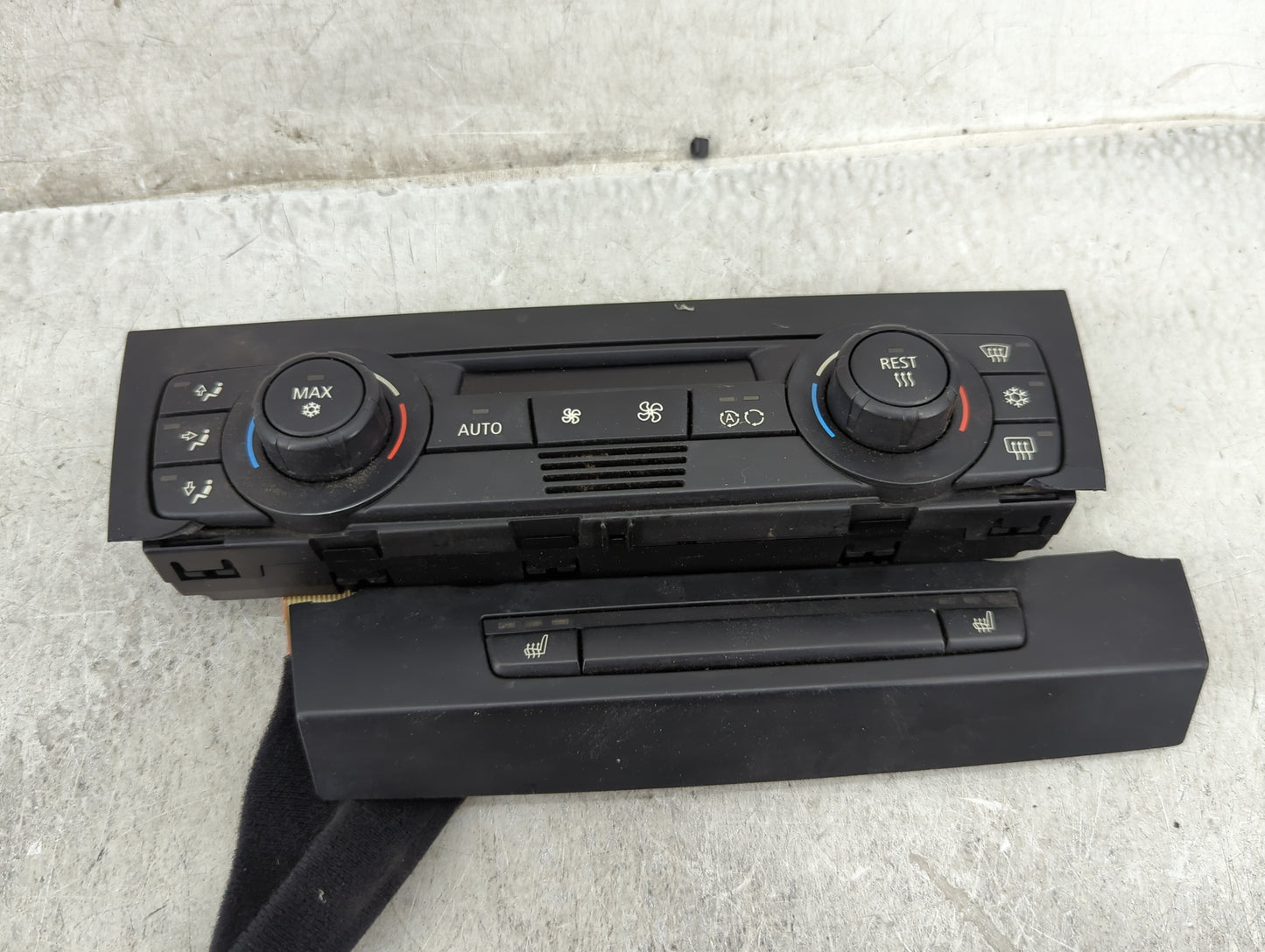 2006 Bmw 325i Climate Control Module Temperature AC/Heater Replacement P/N:9110610-01 Fits OEM Used Auto Parts - Oemusedauto