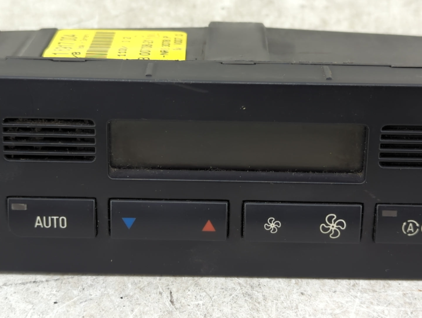 2006 Bmw 325i Climate Control Module Temperature AC/Heater Replacement P/N:64116956319 5HB00887819, EE669T Fits OEM Used Aut