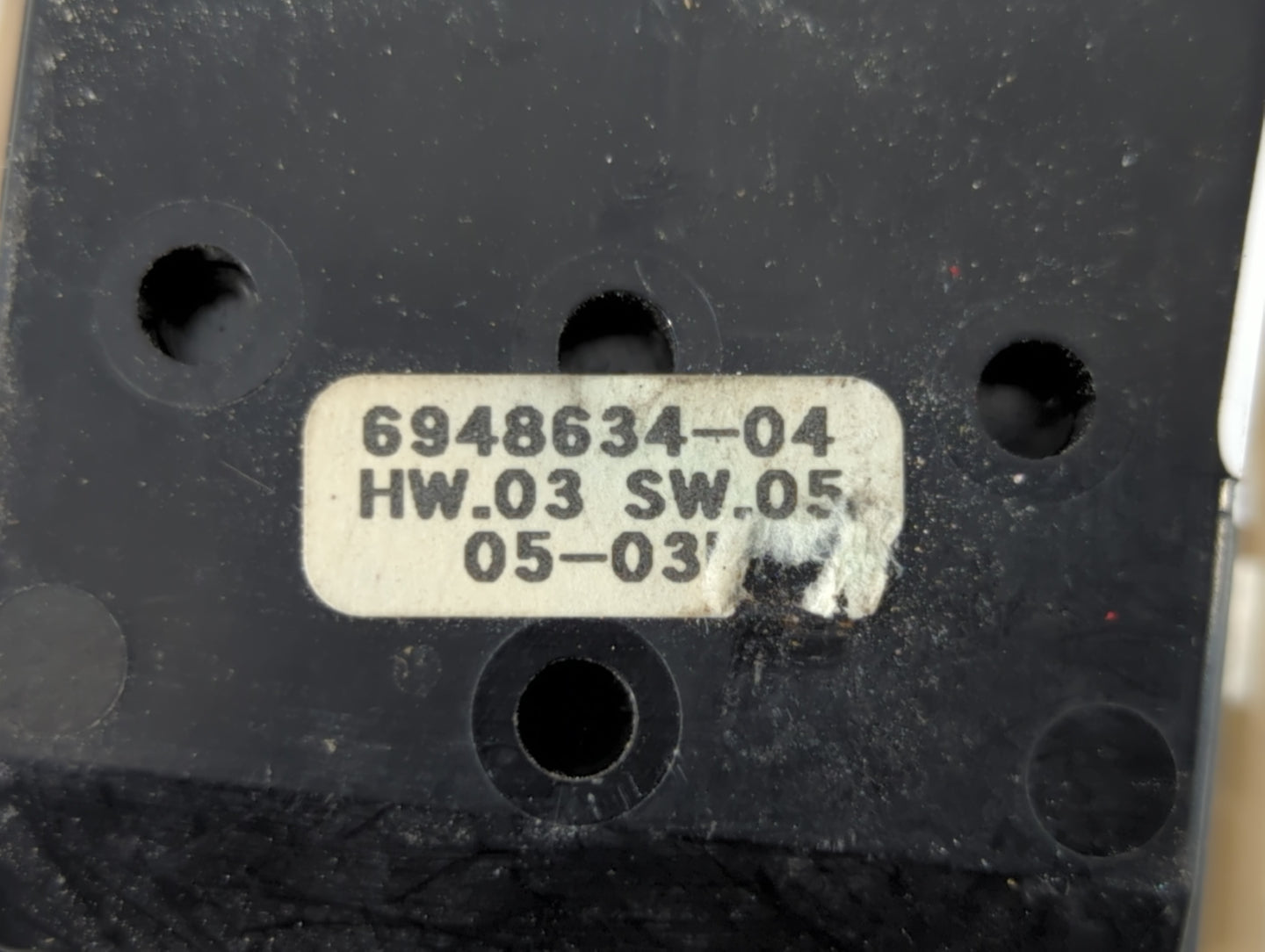 2001-2005 Bmw 325i Master Power Window Switch Replacement Driver Side Left P/N:6948634-04 Fits Fits 2000 2001 2002 2003 2004