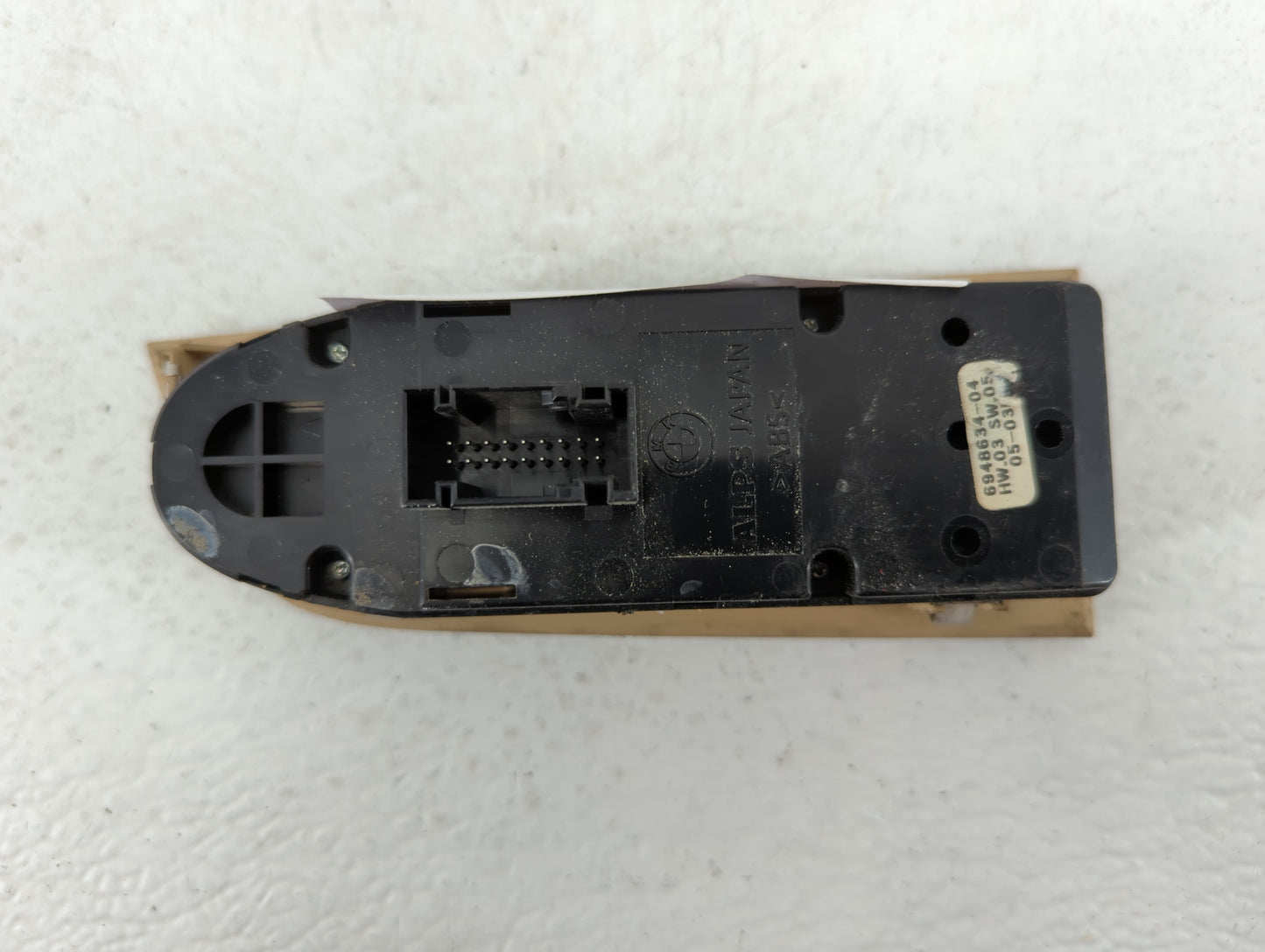 2001-2005 Bmw 325i Master Power Window Switch Replacement Driver Side Left P/N:6948634-04 Fits Fits 2000 2001 2002 2003 2004