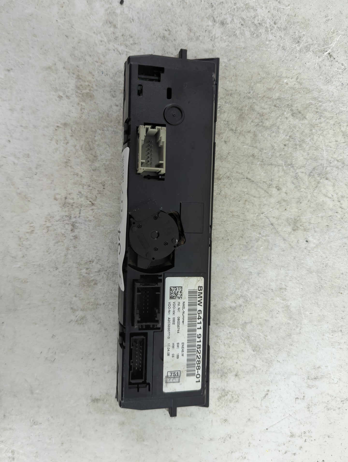 2006 Bmw 328i Climate Control Module Temperature AC/Heater Replacement P/N:6411 9182288-01 A2C53307710, 080235744 Fits OEM U