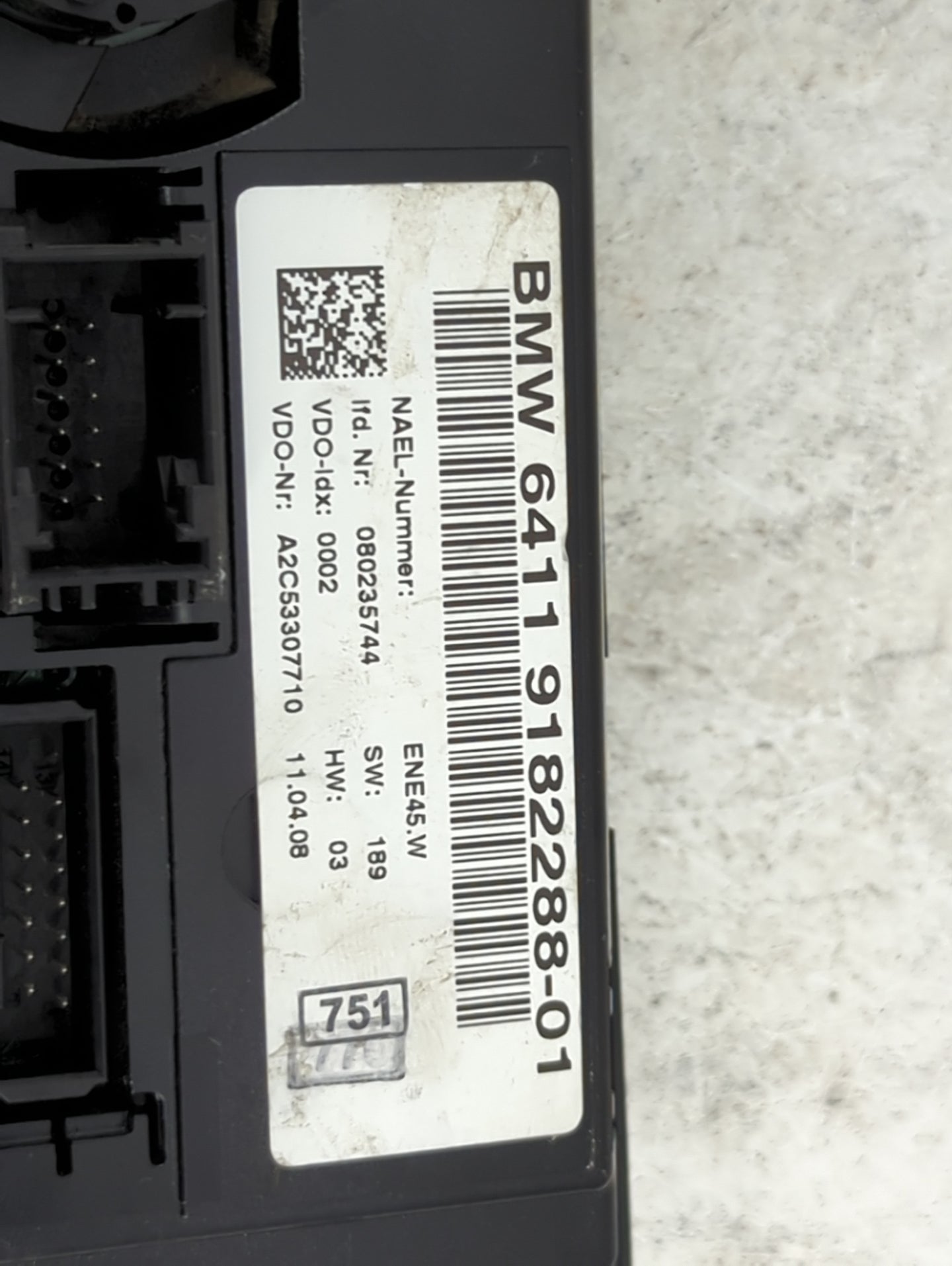 2006 Bmw 328i Climate Control Module Temperature AC/Heater Replacement P/N:6411 9182288-01 A2C53307710, 080235744 Fits OEM U