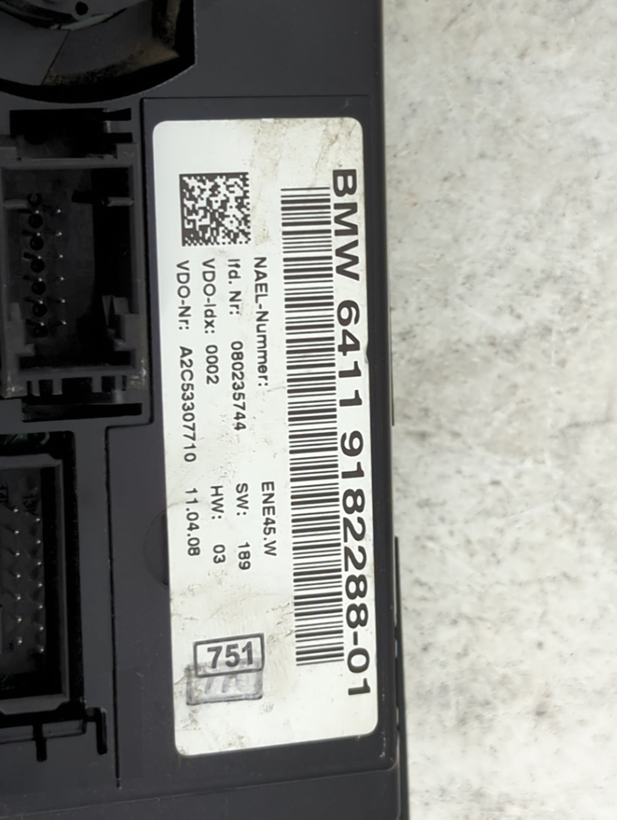 2006 Bmw 328i Climate Control Module Temperature AC/Heater Replacement P/N:6411 9182288-01 A2C53307710, 080235744 Fits OEM U