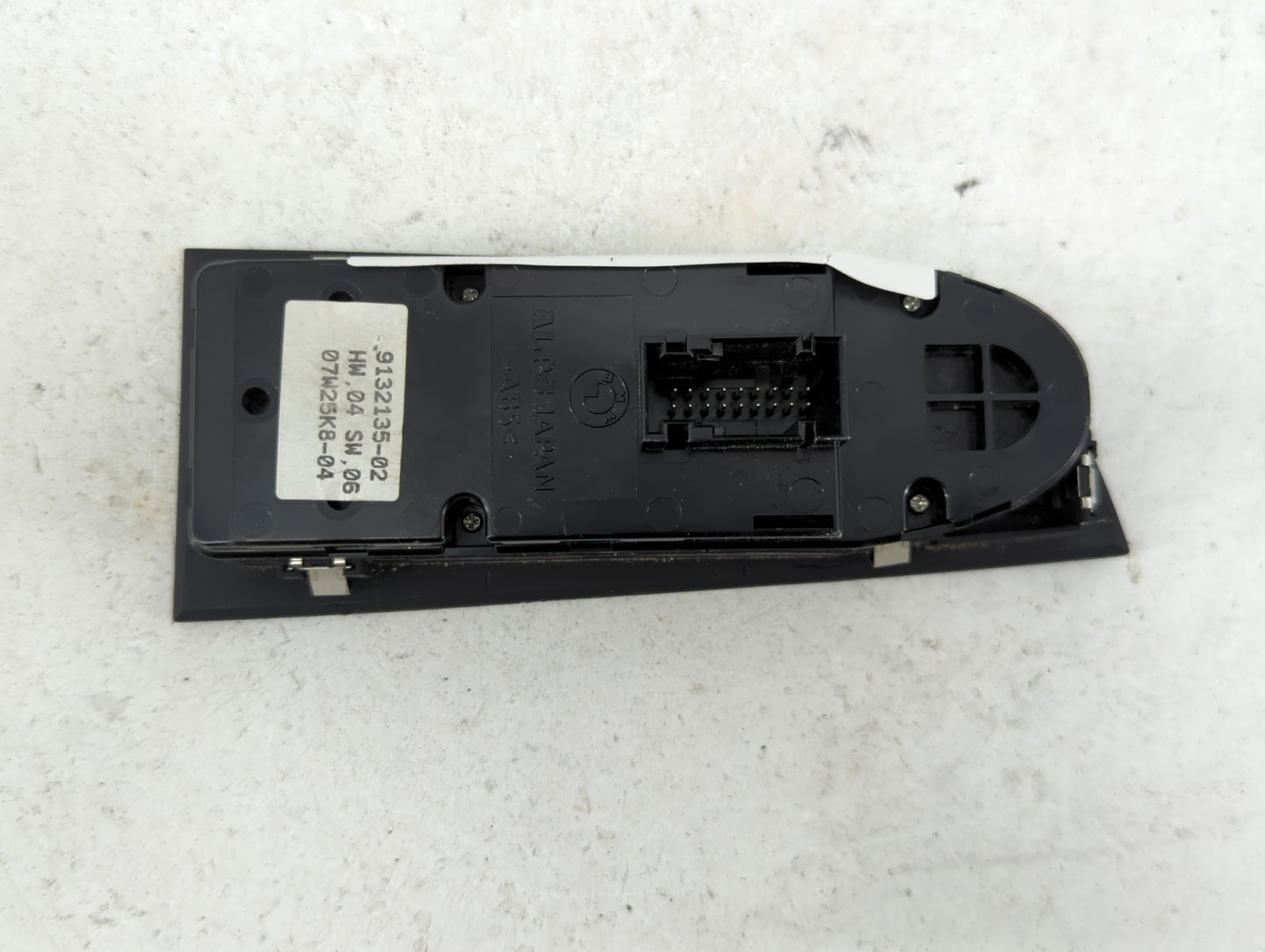 2006 Bmw 330i Master Power Window Switch Replacement Driver Side Left P/N:9132135-02 Fits Fits 2007 2008 2009 2010 2011 2012