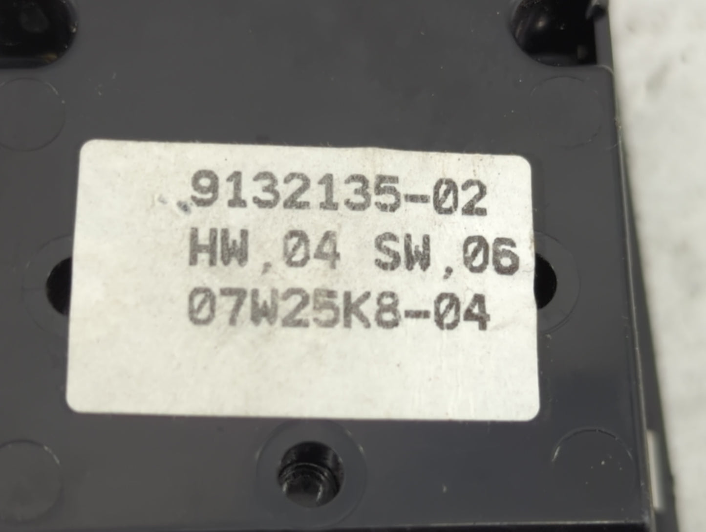 2006 Bmw 330i Master Power Window Switch Replacement Driver Side Left P/N:9132135-02 Fits Fits 2007 2008 2009 2010 2011 2012