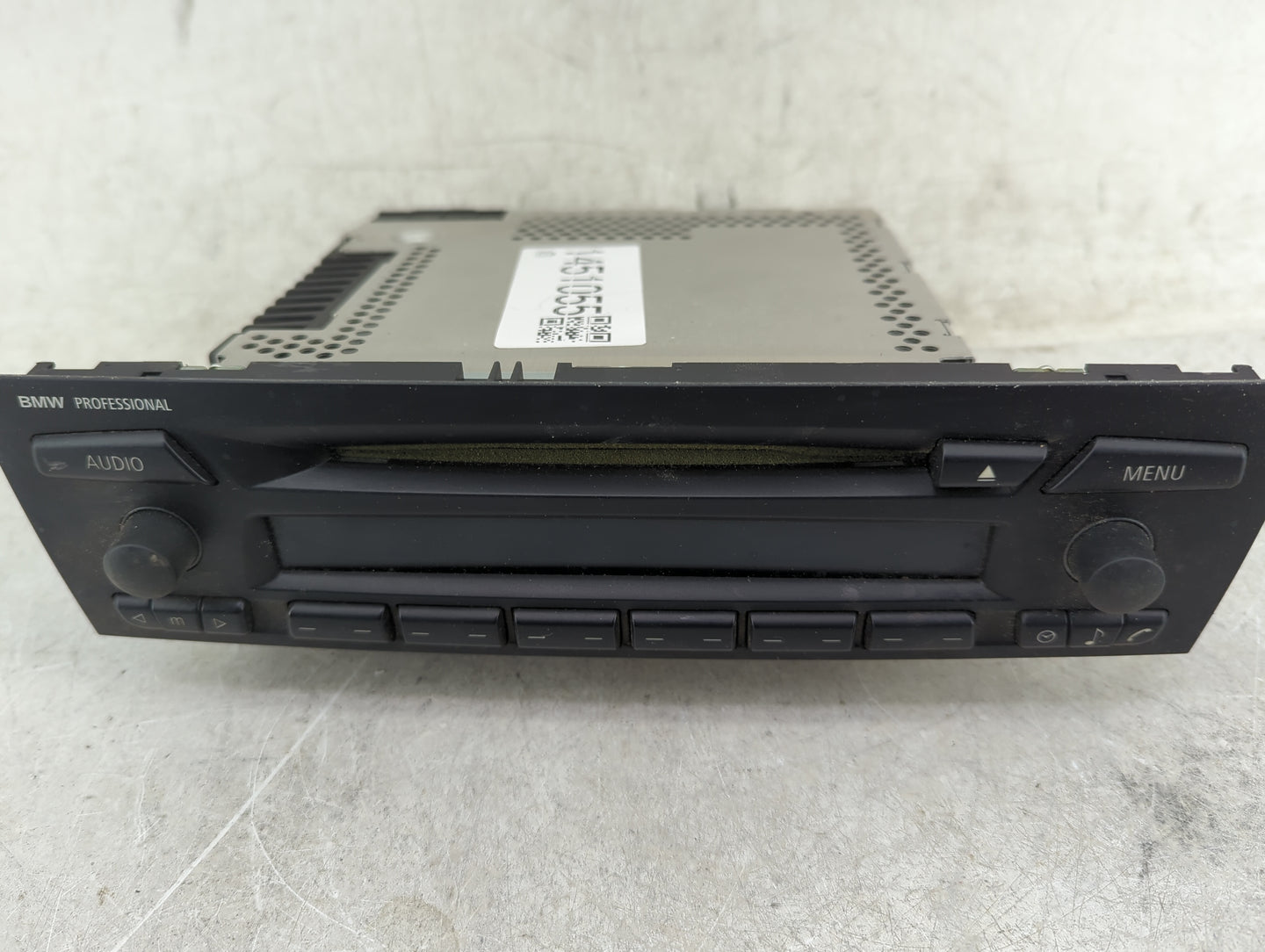 2006 Bmw 330i Radio AM FM Cd Player Receiver Replacement P/N:65.12-6975013 6968101, CD73, RA697501302G Fits OEM Used Auto Pa