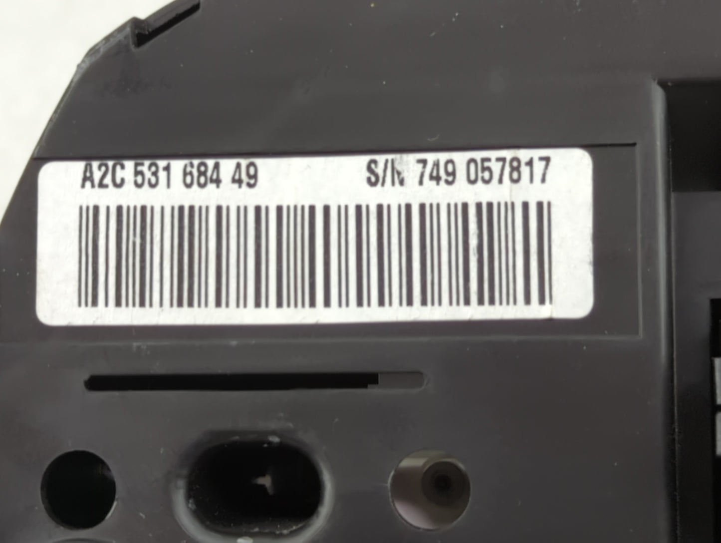 2006 Bmw 330i Instrument Cluster Speedometer Gauges P/N:749 057817 A2C 531 684 49 Miles: Fits OEM Used Auto Parts - Oemuseda