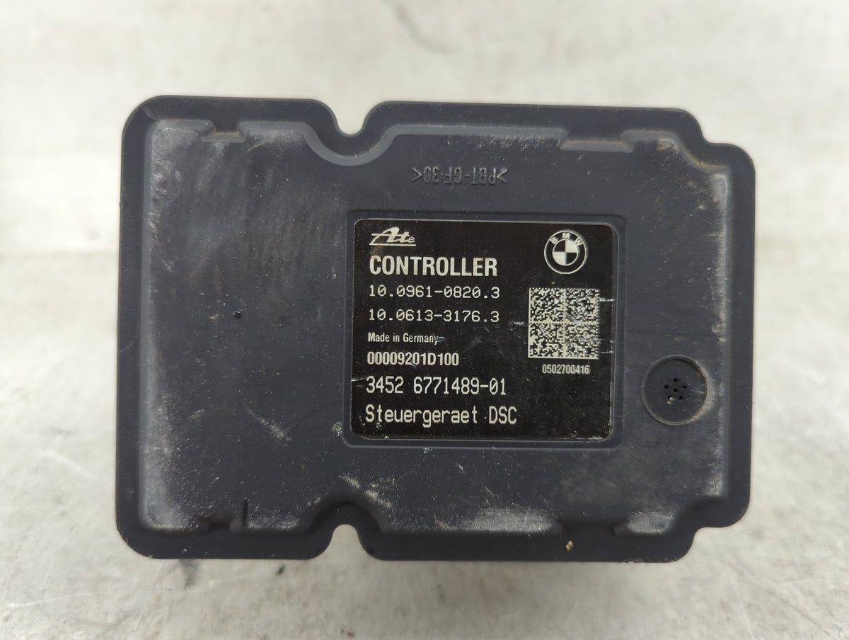 2006 Bmw 330i Anti-Lock Brake ABS Pump Module Actuator OEM P/N:3451-6771488-01 3452 6771489-01, 10.0961-0820.3 Fits OEM Used