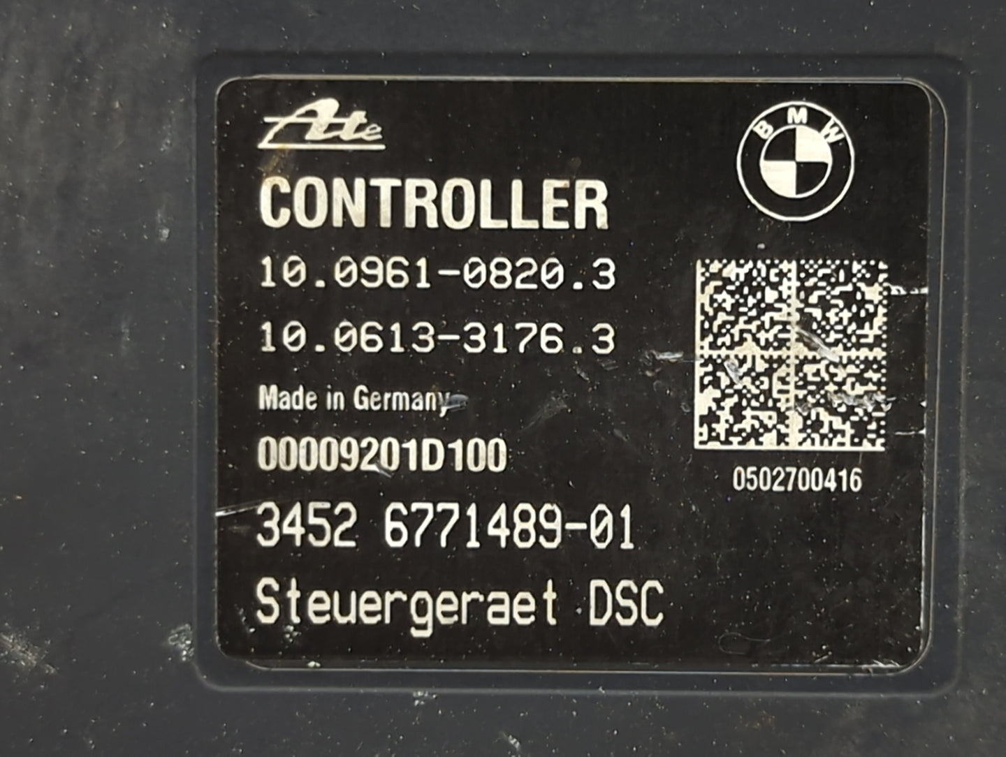 2006 Bmw 330i ABS Pump Control Module Replacement P/N:3451-6771488-01 3452 6771489-01, 10.0961-0820.3, 10.0613-3176.3 Fits O