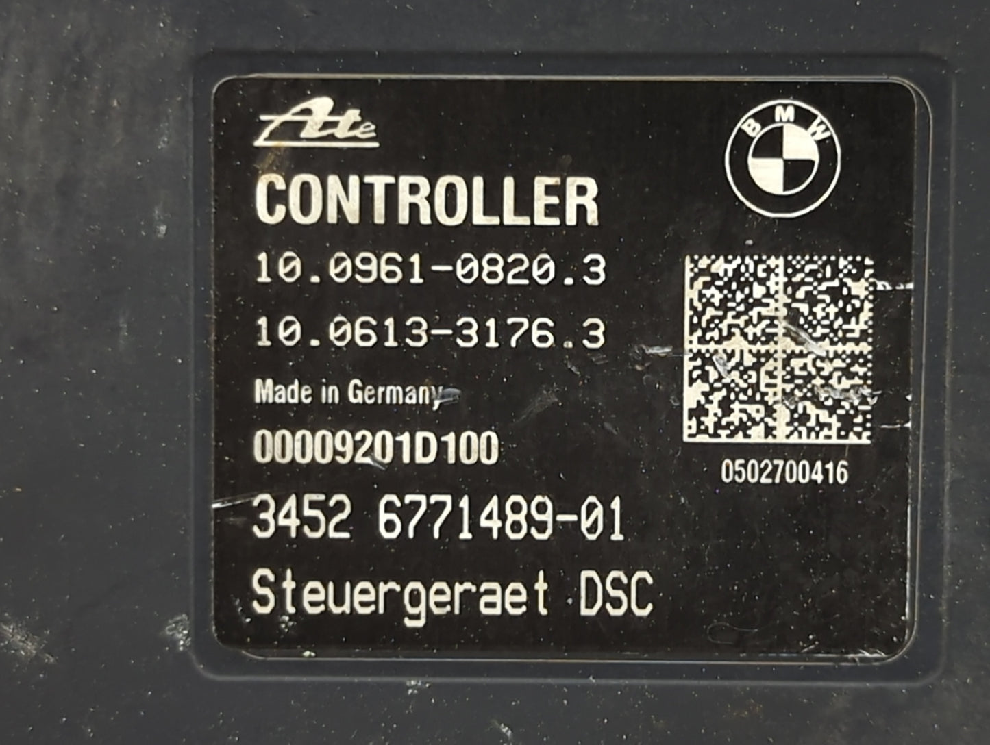 2006 Bmw 330i ABS Pump Control Module Replacement P/N:3451-6771488-01 3452 6771489-01, 10.0961-0820.3, 10.0613-3176.3 Fits O
