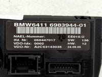 2006 Bmw 330i Climate Control Module Temperature AC/Heater Replacement P/N:6983944-01 Fits OEM Used Auto Parts - Oemusedauto
