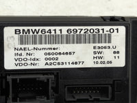 2006 Bmw 330i Climate Control Module Temperature AC/Heater Replacement P/N:6972031-01 Fits OEM Used Auto Parts - Oemusedauto