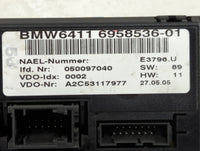 2006 Bmw 330i Climate Control Module Temperature AC/Heater Replacement P/N:6958536-01 A2C53117977 Fits OEM Used Auto Parts -