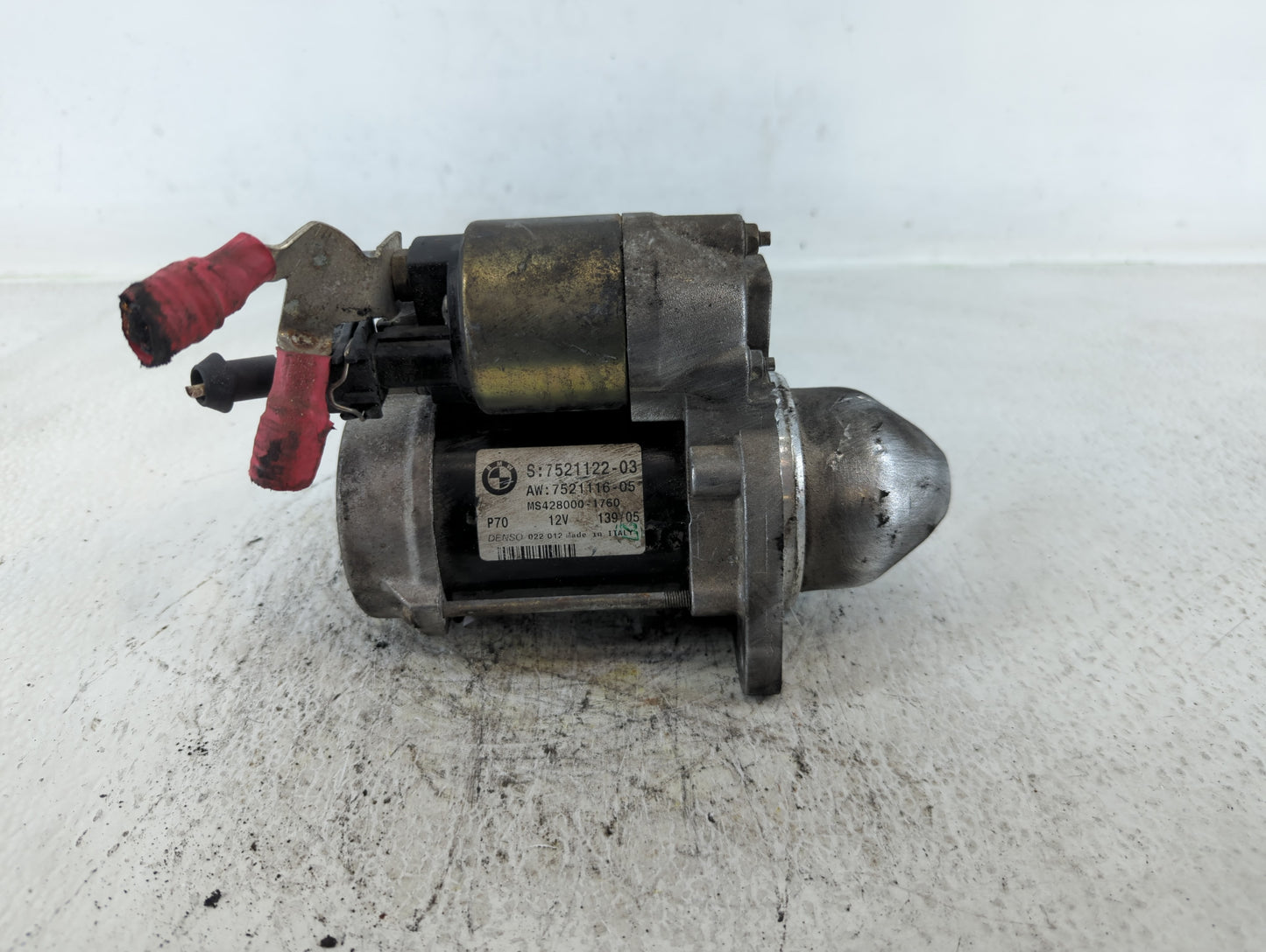 2006 Bmw 330i Car Starter Motor Solenoid OEM P/N:7521116-05 7521122-03 Fits Fits 2005 2007 2008 2009 2010 2011 OEM Used Auto