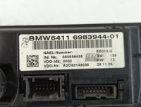 2006 Bmw 330i Climate Control Module Temperature AC/Heater Replacement P/N:6411 6983944-01 Fits OEM Used Auto Parts - Oemuse