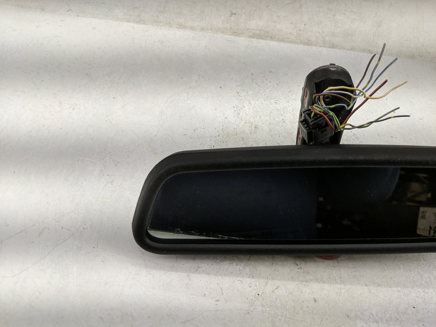 2006 Bmw 525i Interior Rear View Mirror Replacement OEM P/N:015313 E11, 7028444 Fits OEM Used Auto Parts - Oemusedautoparts1