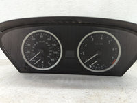 2006-2007 Bmw 530 Instrument Cluster Speedometer Gauges P/N:110.080.213/484 62.11-6 974 574 Miles:116K Fits Fits 2006 2007 O