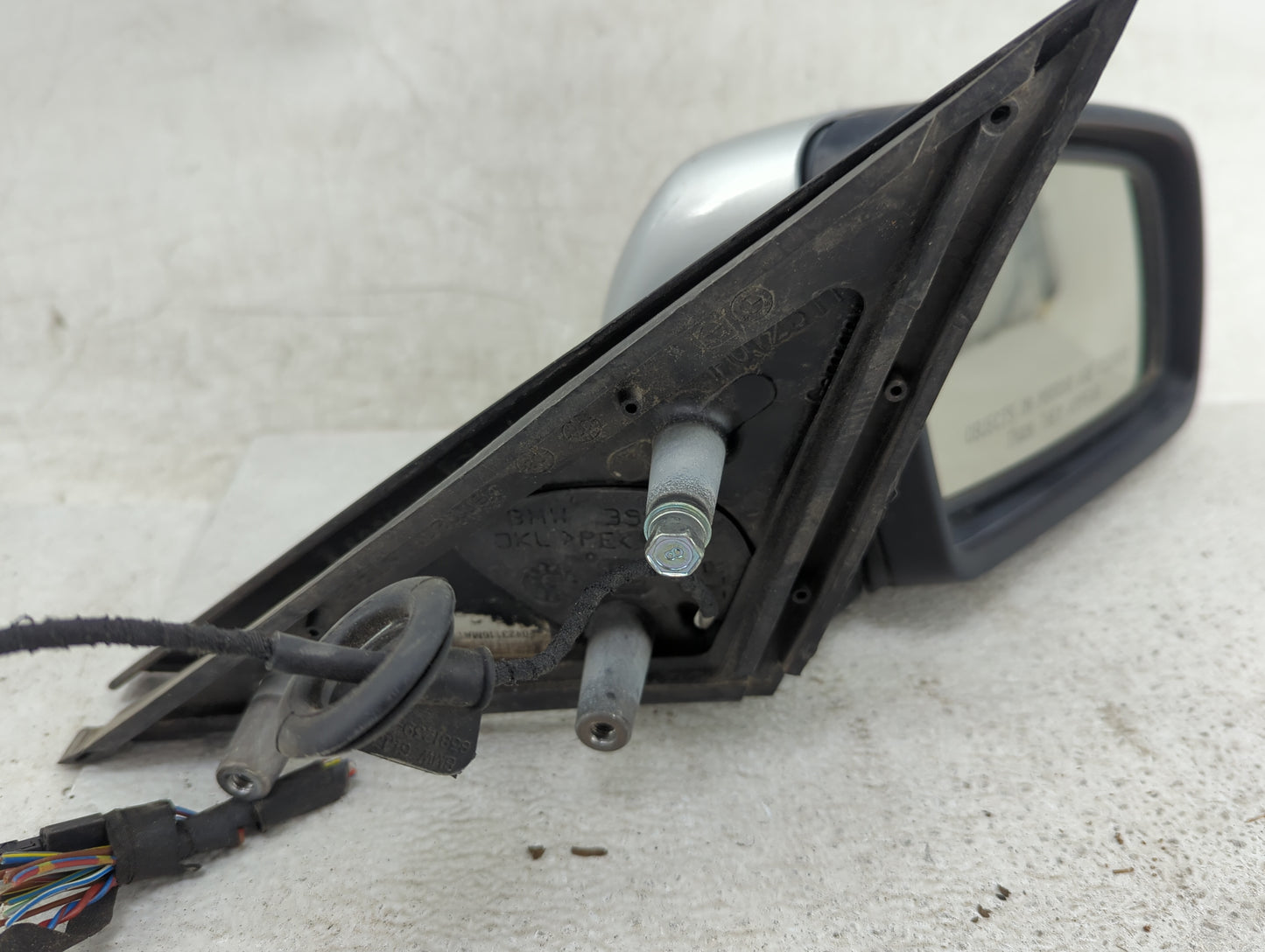 2004-2006 Bmw 530i Passenger Side View Mirror - Right Door Mirror OEM Used - Oemusedautoparts1.com