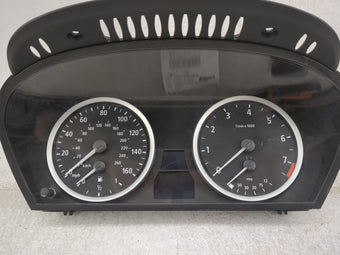 compare product 2006-2007 Bmw 530i Instrument Cluster Speedometer Gauges Miles: Fits Fits 2006 2007 OEM Used Auto Parts