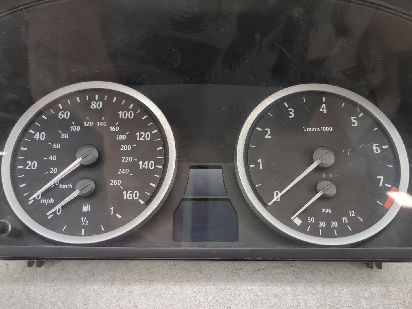 2006-2007 Bmw 530i Instrument Cluster Speedometer Gauges Miles: Fits Fits 2006 2007 OEM Used Auto Parts - Oemusedautoparts1.