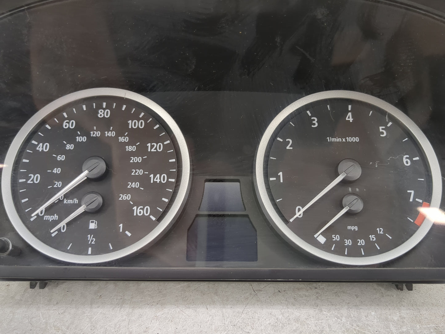 2006-2007 Bmw 530i Instrument Cluster Speedometer Gauges Miles: Fits Fits 2006 2007 OEM Used Auto Parts - Oemusedautoparts1.