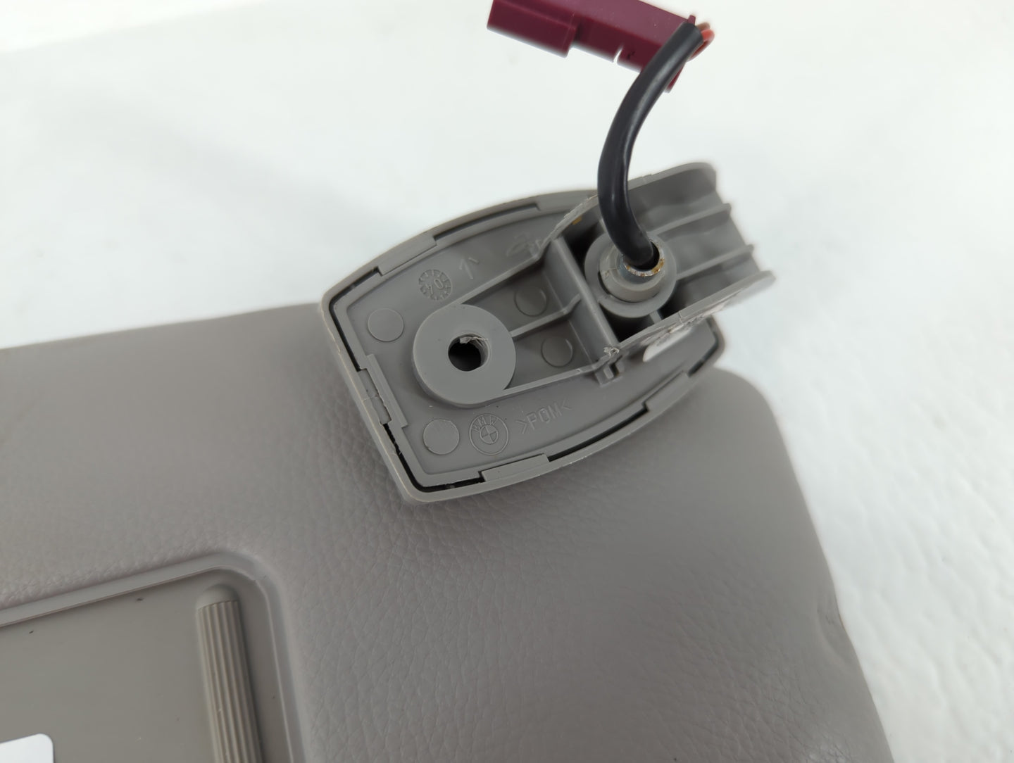 2004-2007 Bmw 530i Sun Visor Shade Replacement Passenger Right Mirror Fits Fits 2004 2005 2006 2007 2008 2009 2010 OEM Used 