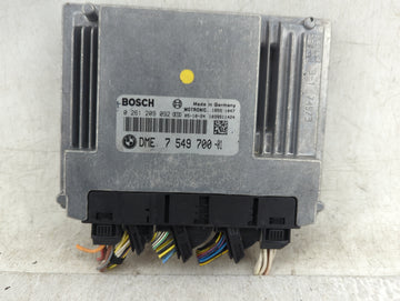 2006-2007 Bmw 550i PCM Engine Control Computer ECU ECM PCU OEM P/N:7 549 700-01 0 261 209 092 Fits Fits 2006 2007 OEM Used A