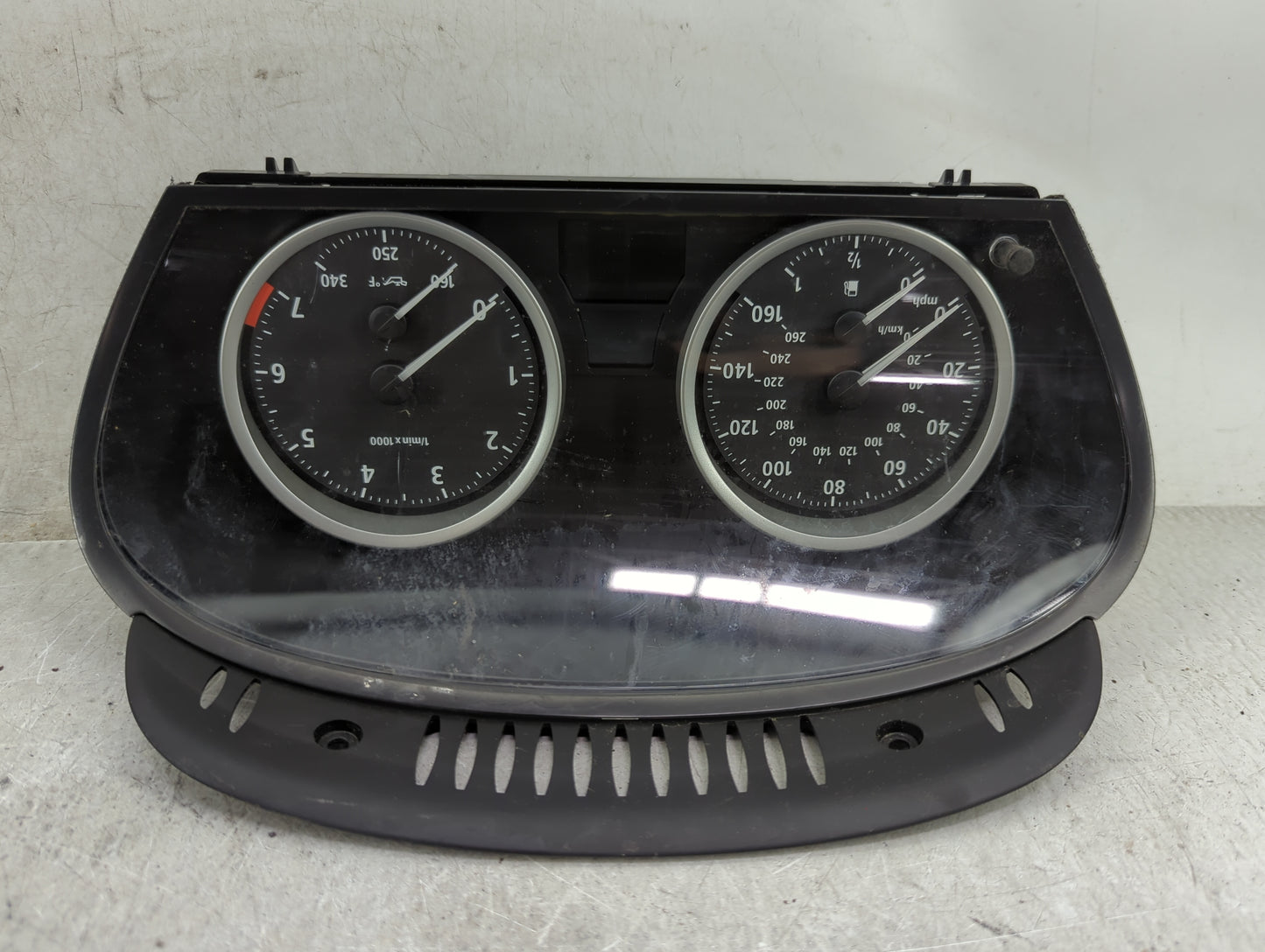 2006-2007 Bmw 650 Instrument Cluster Speedometer Gauges P/N:62.11-6 983 165 110.080.213/554 Miles:130K Fits Fits 2006 2007 O