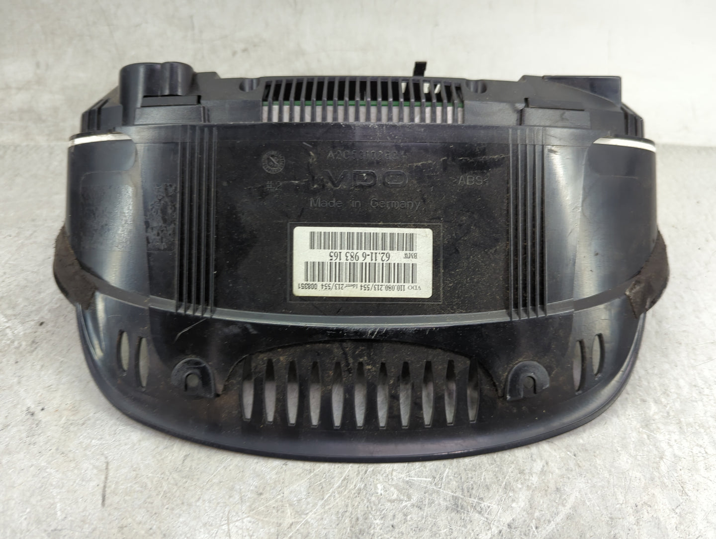 2006-2007 Bmw 650 Instrument Cluster Speedometer Gauges P/N:62.11-6 983 165 110.080.213/554 Miles:130K Fits Fits 2006 2007 O