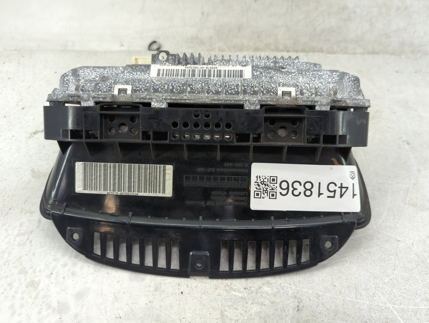 2006 Bmw 750 Information Display Screen - Oemusedautoparts1.com