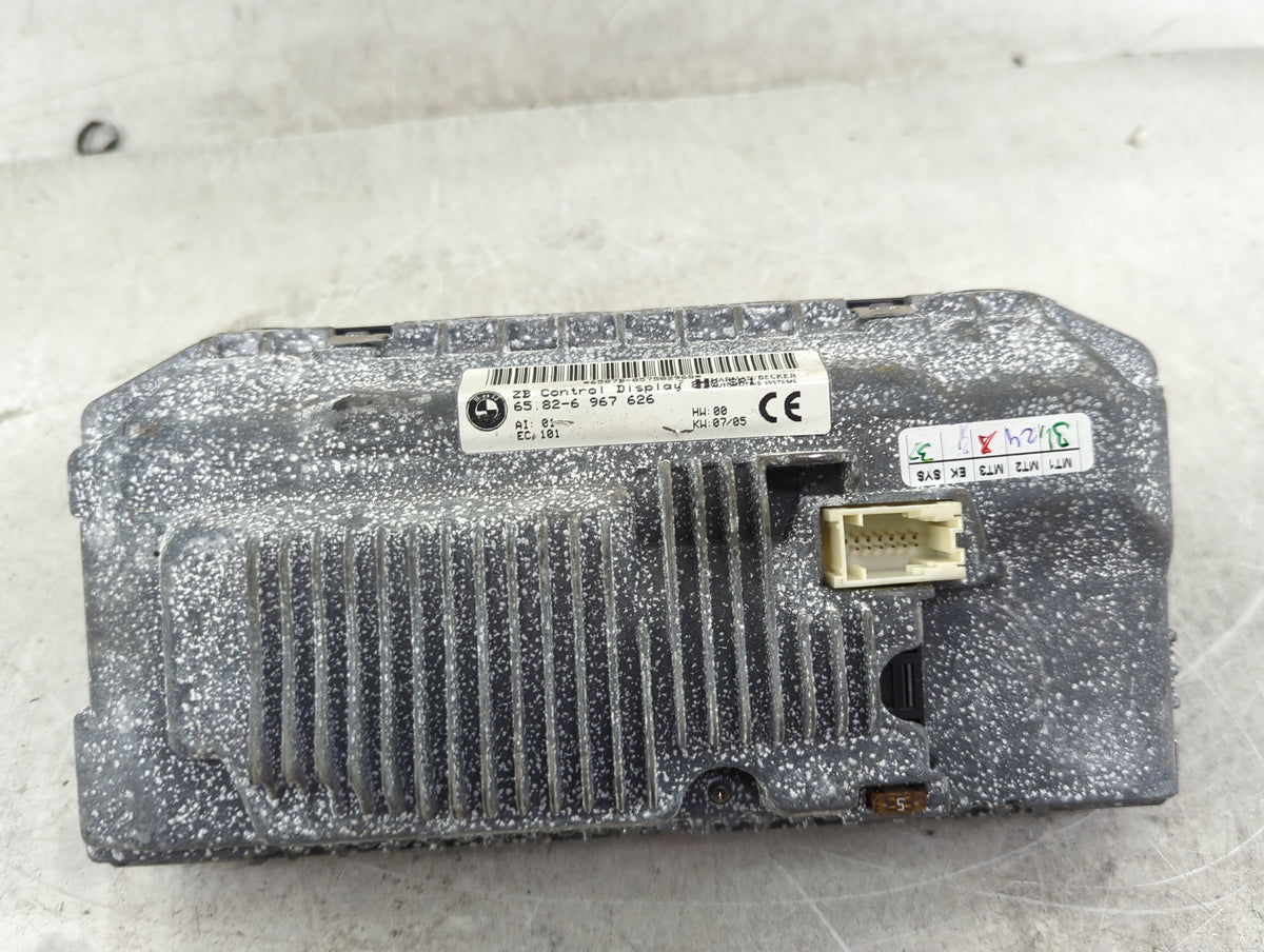 2006 Bmw 750 Information Radio Display Screen - Oemusedautoparts1.com