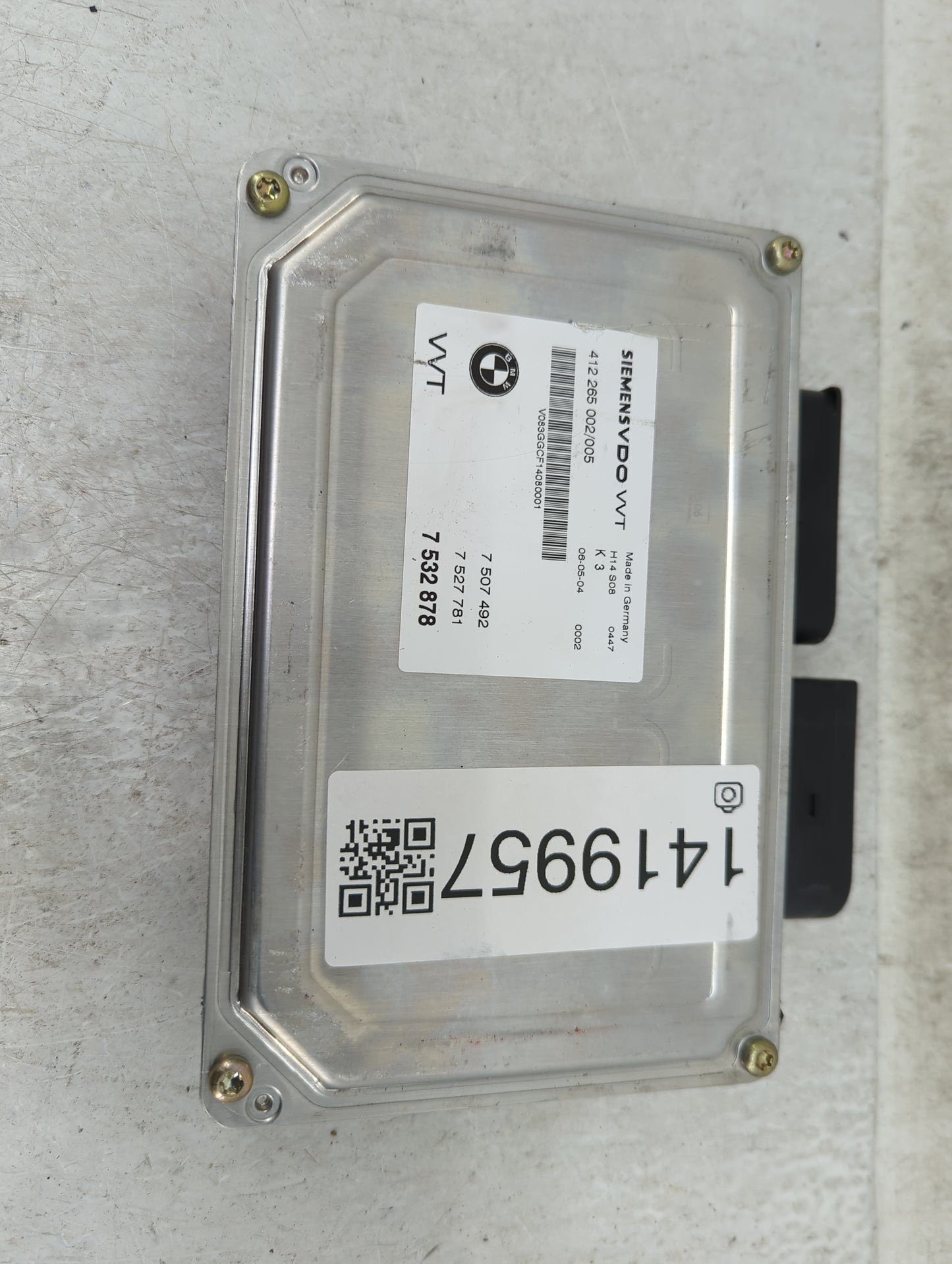 2006 Bmw 750i PCM Engine Control Computer ECU ECM PCU OEM P/N:7532878 7527781, 7507492 Fits OEM Used Auto Parts - Oemusedaut