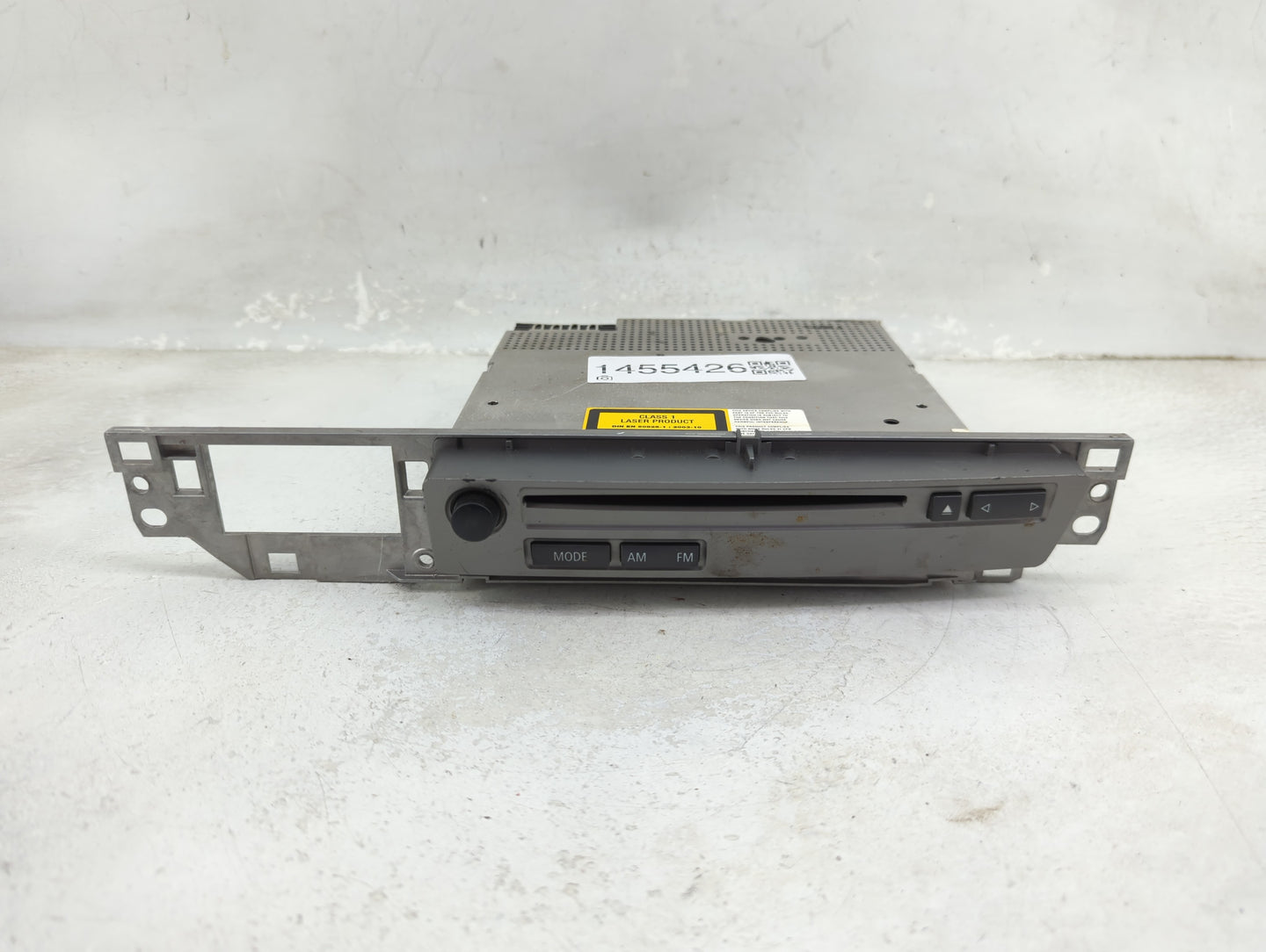 2006-2008 Bmw 750i Radio AM FM Cd Player Receiver Replacement P/N:9 150 992 Fits Fits 2006 2007 2008 OEM Used Auto Parts - O