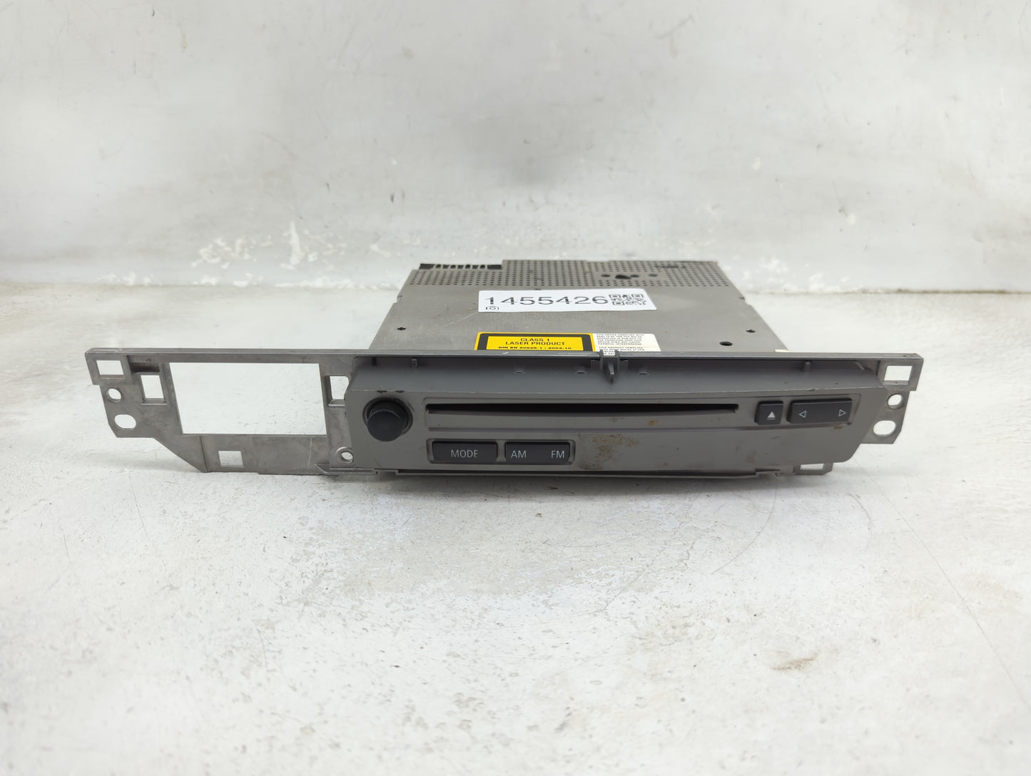 2006-2008 Bmw 750i Radio AM FM Cd Player Receiver Replacement P/N:9 150 992 Fits Fits 2006 2007 2008 OEM Used Auto Parts - O