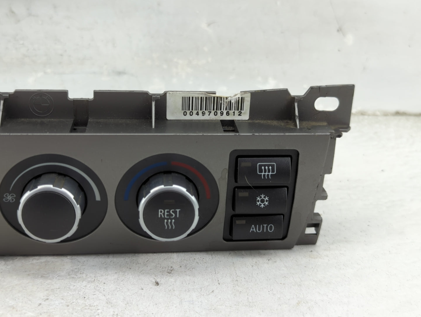 2006-2008 Bmw 750i Climate Control Module Temperature AC/Heater Replacement P/N:6981405-01 Fits Fits 2006 2007 2008 OEM Used