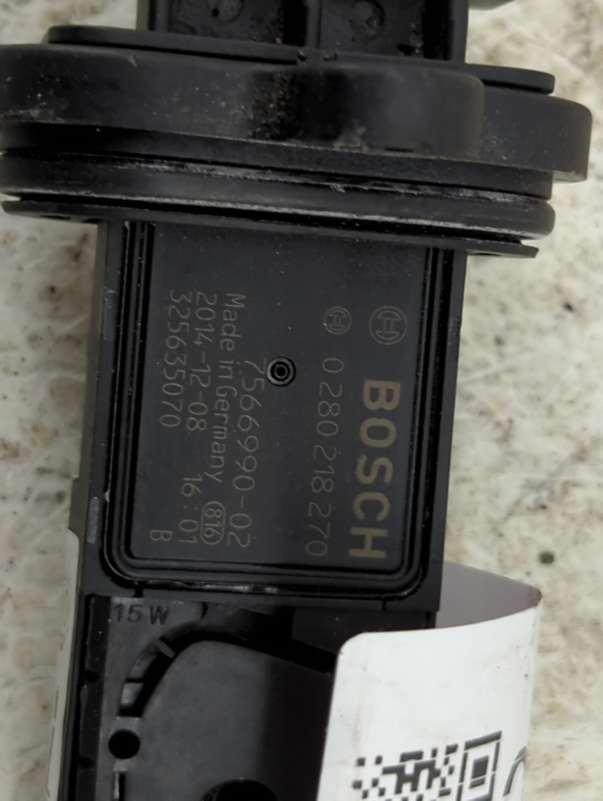 2006-2012 Bmw 750i Mass Air Flow Meter Maf Sensor 1495540 - Oemusedautoparts1.com