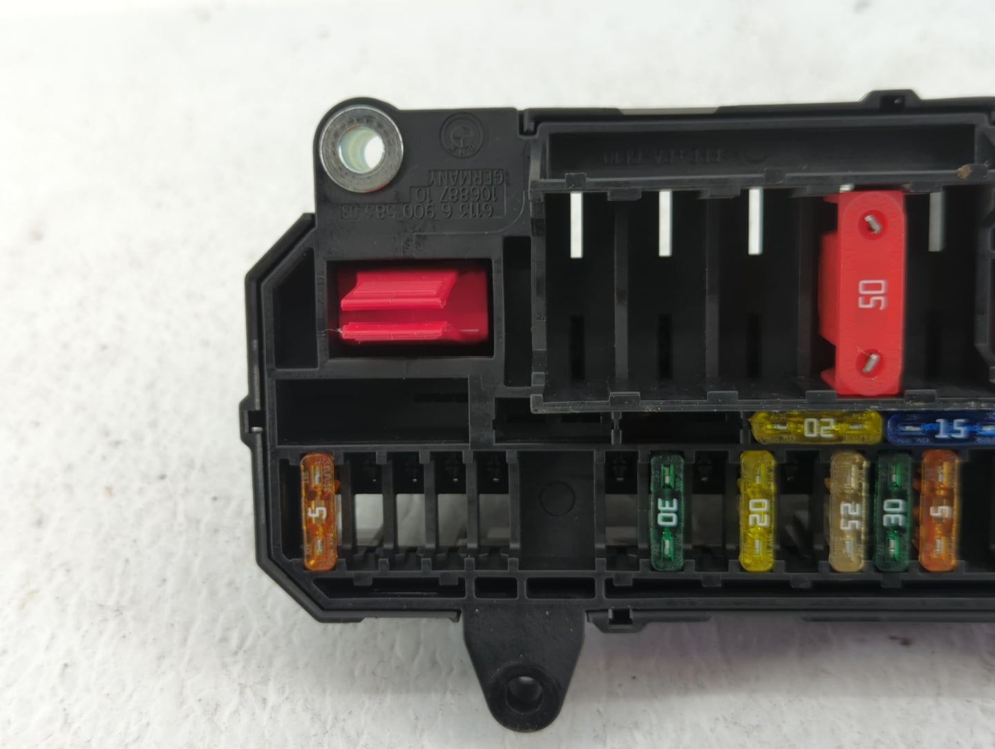 2006-2008 Bmw 750i Fusebox Fuse Box Panel Relay Module P/N:6113 6 900 583 Fits Fits 2002 2003 2004 2005 2006 2007 2008 OEM U