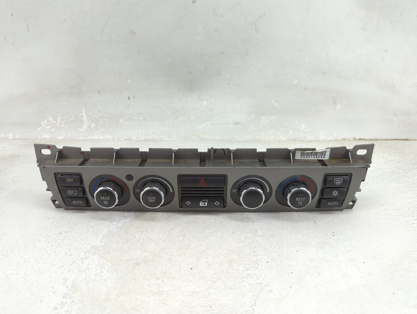 2006 Bmw 750li Climate Control Module Temperature AC/Heater Replacement P/N:64116981405-01 90025-175/0010 Fits OEM Used Auto