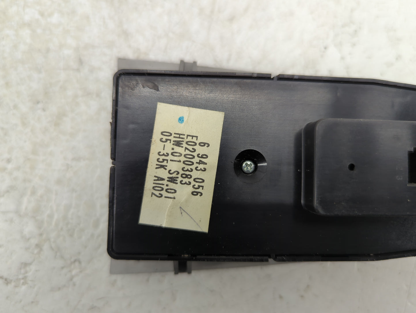 2006 Bmw 750li Master Power Window Switch Replacement Driver Side Left Fits Fits 2007 2008 OEM Used Auto Parts - Oemusedauto