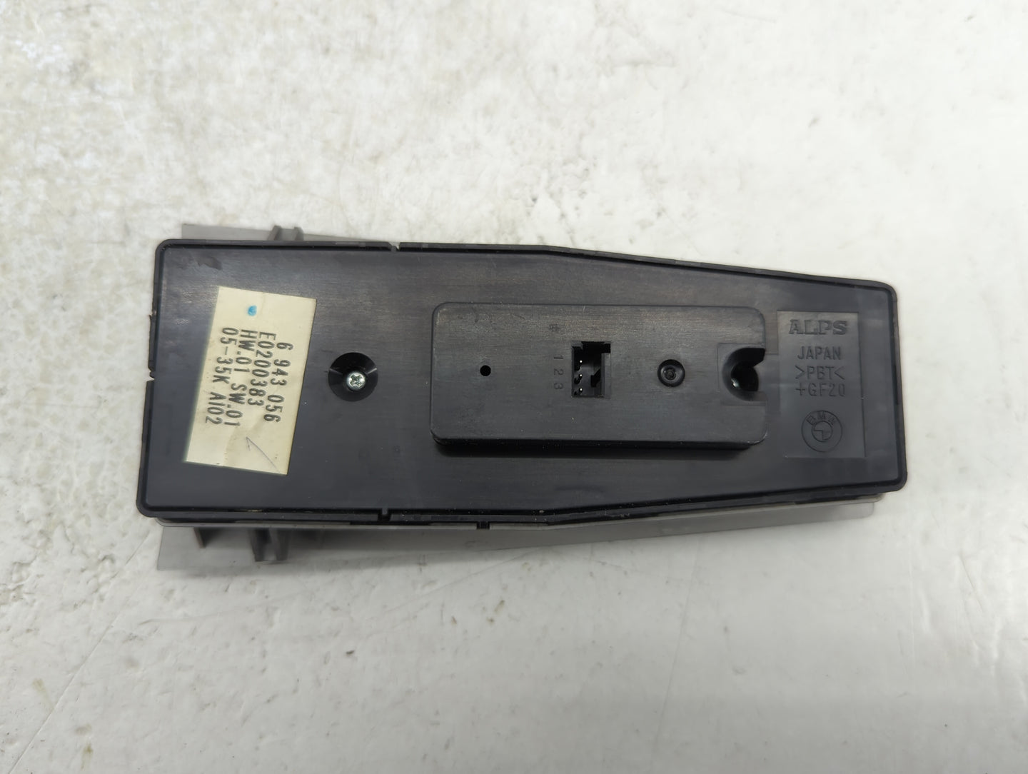 2006 Bmw 750li Master Power Window Switch Replacement Driver Side Left Fits Fits 2007 2008 OEM Used Auto Parts - Oemusedauto