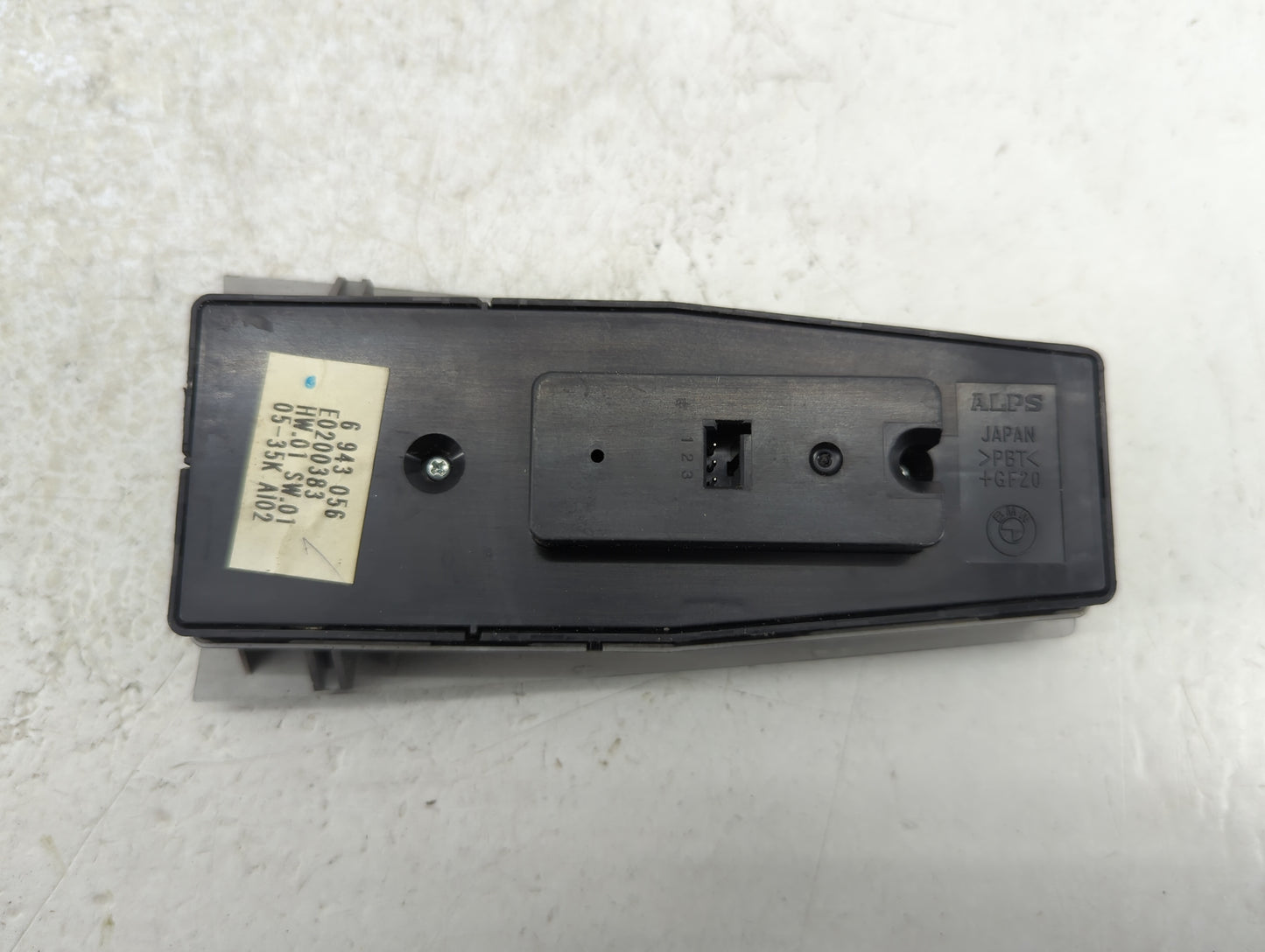 2006 Bmw 750li Master Power Window Switch Replacement Driver Side Left Fits Fits 2007 2008 OEM Used Auto Parts - Oemusedauto