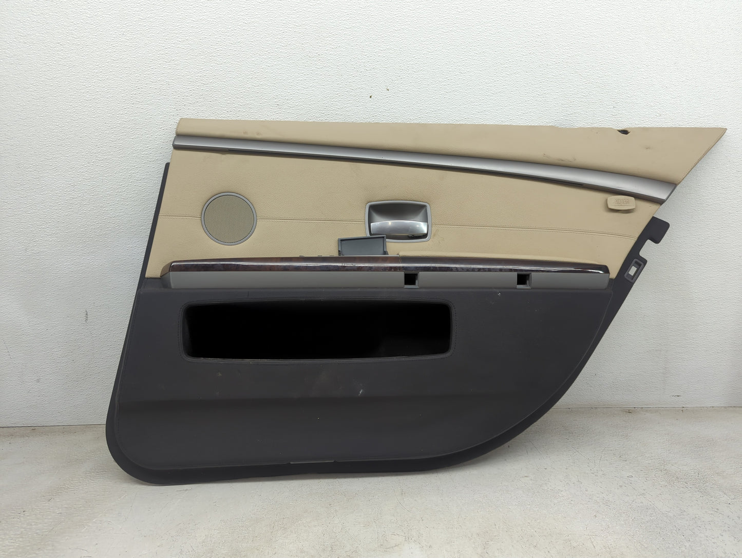 2006 Bmw 760i Rear Left Driver Interior Door Panel Trim - Oemusedautoparts1.com