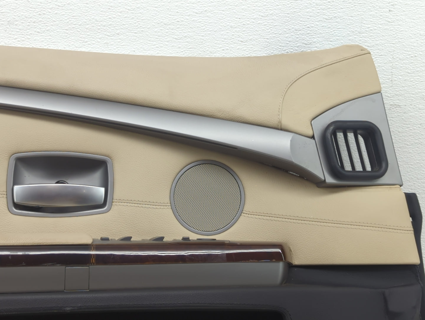 2006 Bmw 760i Front Left Driver Interior Door Panel Trim - Oemusedautoparts1.com